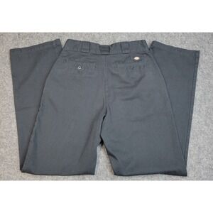 Dickies 874 Pants Womens 4R Black Work Outdoor Icons Original Fit Straight Leg